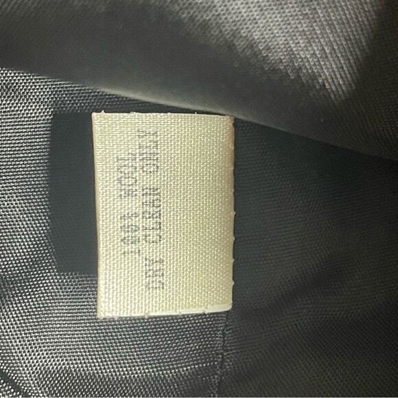 Vintage Harris Wallace Wool Zip Vest Plaid Gray Size Large - Picture 5 of 6